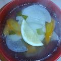 白いぐれーぷ's cooksnap of when they made いつものお味噌汁にレモンを(о´∀`о).