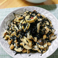 かわゆう1211's cooksnap of when they made 冷凍保存で作り置き！大豆入りひじきの煮物.