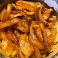 Miffy_mama's cooksnap of when they made 豚丼の具.