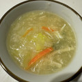 ♡mio1216♡'s cooksnap of when they made 白菜と人参の卵とじスープ.