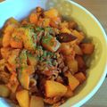 ちーまぐ's cooksnap of when they made ジャガイモとひき肉のカレーケチャップ炒め.
