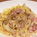 ♡まめのママ♡'s cooksnap of when they made ●ご褒美！簡単、濃厚カルボナーラ●.