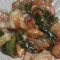 ヨシヨッシー's cooksnap of when they made 白ネギと鶏ももの甘辛チーズ.
