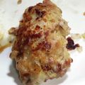 クックHMU6R8☆'s cooksnap of when they made メイン簡単☆豚こま和風ハンバーグステーキ.