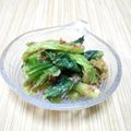 ＠迷子＠'s cooksnap of when they made 小松菜のおかかマヨ醤油.