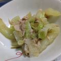 〖aya〗's cooksnap of when they made 白菜の塩昆布和え.
