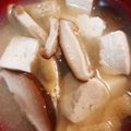 みき☆ハチ's cooksnap of when they made 椎茸と豆腐の味噌汁♪.