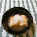 ﾁｲﾁｬﾝﾏﾏ's cooksnap of when they made 麺つゆで簡単♡揚げ出し豆腐♡.