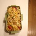 みるく茶's cooksnap of when they made 即席10分♪シンプル塩味☆カニカマ炒飯☆.