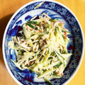 maezuchu's cooksnap of when they made 切り干し大根とかにかまのごまマヨポン.