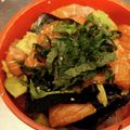 だるまのかーさん's cooksnap of when they made アボカドサーモンの漬け風丼♪.