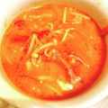 ちび☆あず's cooksnap of when they made 体温まる　キノコのトマトスープ.