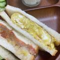 ☆ひつこママ☆☆'s cooksnap of when they made ☆レンジで仕上げ☆厚焼き玉子サンド.