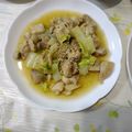 aimi_momo's cooksnap of when they made 鶏肉と白菜のオイスターソース炒め.