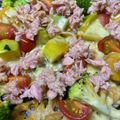 milletury's cooksnap of when they made れんこんdeピザ❗.
