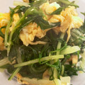 maki_n's cooksnap of when they made 水菜の大量消費に！水菜と卵の中華風炒め.
