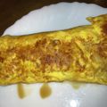 コバミツ's cooksnap of when they made 玉ねぎ入り*卵焼き*.