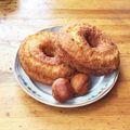 こむぎ大好き 's cooksnap of when they made オールドファッション風ドーナツ.