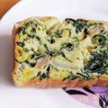 taekkomama's cooksnap of when they made 朝ごはんに！米粉のケークサレ.