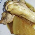 ちゃちゅ2's cooksnap of when they made 鶏肉と大根の甘辛煮.