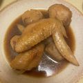 ピーナッツ子♪'s cooksnap of when they made 相性バツグン！手羽先と里芋の煮つけ.