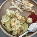 mimi♪☆'s cooksnap of when they made 我が家noしらすレタス炒飯.