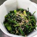 petokko's cooksnap of when they made ほうれん草のごま和え.