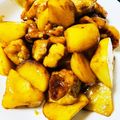 J_son's cooksnap of when they made 簡単！鶏ももとじゃがいもの照り焼き.