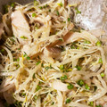 今市らぶ's cooksnap of when they made 鶏ささみともやしの胡麻ダレサラダ♫.