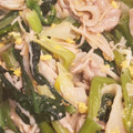 chulita5's cooksnap of when they made 超簡単！豚肉と小松菜のオイマヨ玉子炒め！.