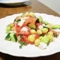 まさヒロ's cooksnap of when they made ひよこ豆の羊飼い風サラダ☆トルコ.