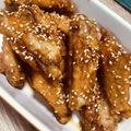 ぽぽちゃんmama's cooksnap of when they made 手羽なかの甘辛.
