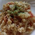 TYSK's cooksnap of when they made 食欲の秋✿危険な危険な牛蒡ピラフ。.