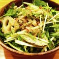かなりんココりん's cooksnap of when they made 水菜と蓮根の和風サラダ.