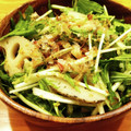 かなりんココりん's cooksnap of when they made 水菜と蓮根の和風サラダ.