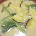 かいと！'s cooksnap of when they made さつま芋とほうれん草のお味噌汁.