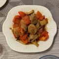 kai_sora7's cooksnap of when they made 鶏肉となすとエリンギのピリ辛炒め.