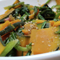 あゆたっくん's cooksnap of when they made 南瓜とほうれん草の胡麻和え♪.