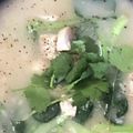 クックU5WHF5☆'s cooksnap of when they made せり粥☆スープジャー弁当☆鶏肉アジアン粥.