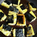 yikar1's cooksnap of when they made 節約満足おかず＊海苔巻き豆腐の甘辛焼き.