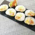 ＊naｰno＊'s cooksnap of when they made 変わり恵方巻エビフライタルタルソース巻き.