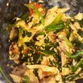ぴなつこ's cooksnap of when they made ほうれん草とサラダチキンの梅肉和え.