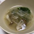 sayaendo＊'s cooksnap of when they made 焼肉屋さんのワカメスープ.