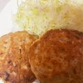 なおすけ151a's cooksnap of when they made 土井先生＊つくねハンバーグ.