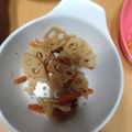 もりのりころ's cooksnap of when they made シャキシャキれんこんのきんぴら.