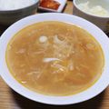 ﾋﾟﾛﾐ♡'s cooksnap of when they made もやしと卵の食べるピリ辛スープ★.