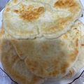 ゆりたんすきすき's cooksnap of when they made ナン　（カレーのおともに）.