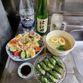 ebipeco's cooksnap of when they made さっぱりアボカドしめ鯖.