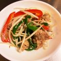 のえもゆ's cooksnap of when they made 速効★簡単★ひき肉でメイン★弁当にも.