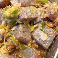 420panna's cooksnap of when they made 簡単おつまみ★こんにゃくのねぎ塩まみれ.